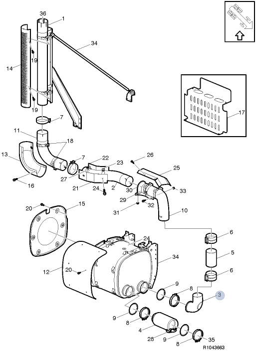 21660573 NEW EXHAUST PIPE - Hudson County Motors is a heavy truck ...